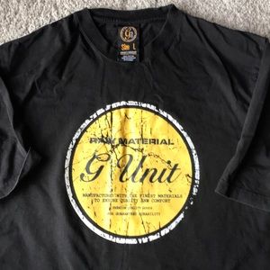 G Unit t-shirt . Black . Large